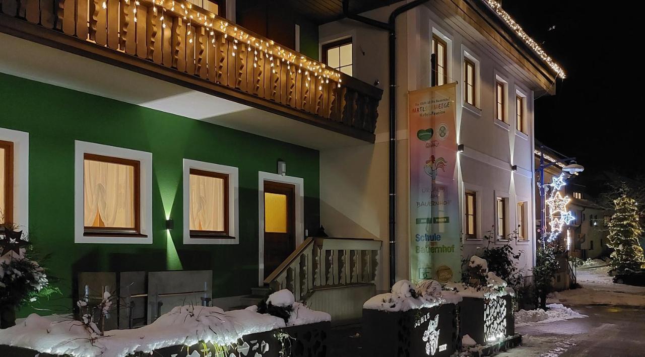 Bio-Bauernhof-Hotel Matlschweiger Lassing  Exterior photo